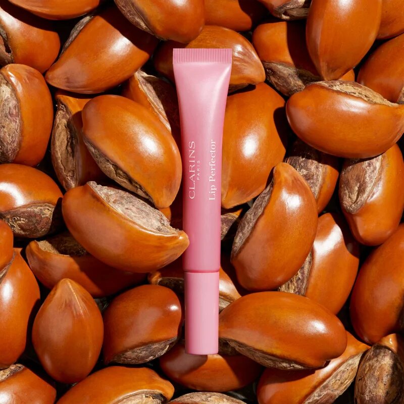 Clarins Lip Perfector Glow bleščeč sijaj za ustnice in lica odtenek 21 soft pink glow 12 ml