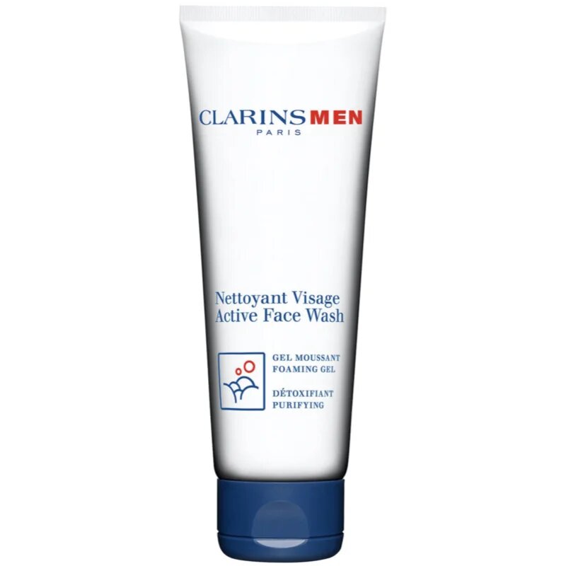 Clarins Men Active Face Wash čistilni penasti gel za moške 125 ml