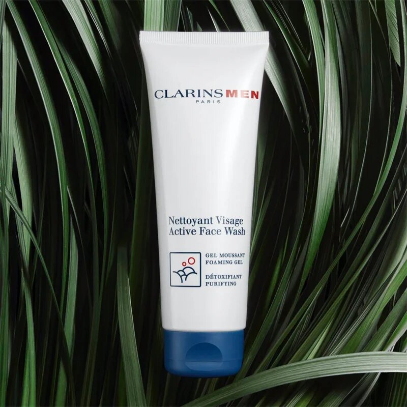 Clarins Men Active Face Wash čistilni penasti gel za moške 125 ml