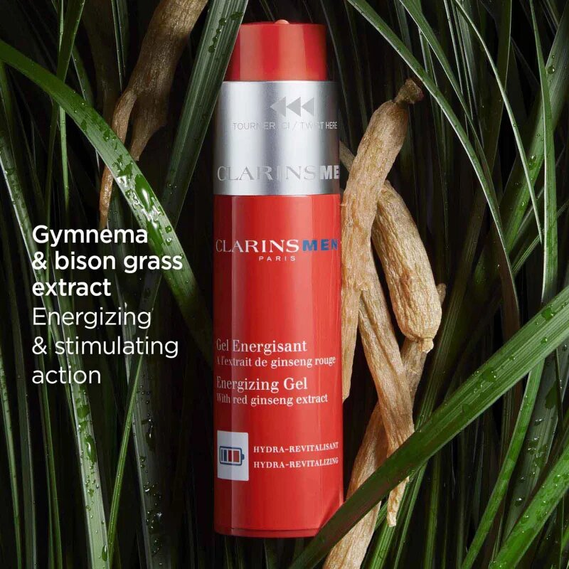 Clarins Men Energizing Gel gel za moške 50 ml