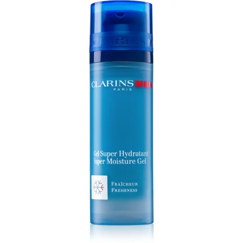 Clarins Men Super Moisture Gel vlažilni gel za mladosten videz 50 ml