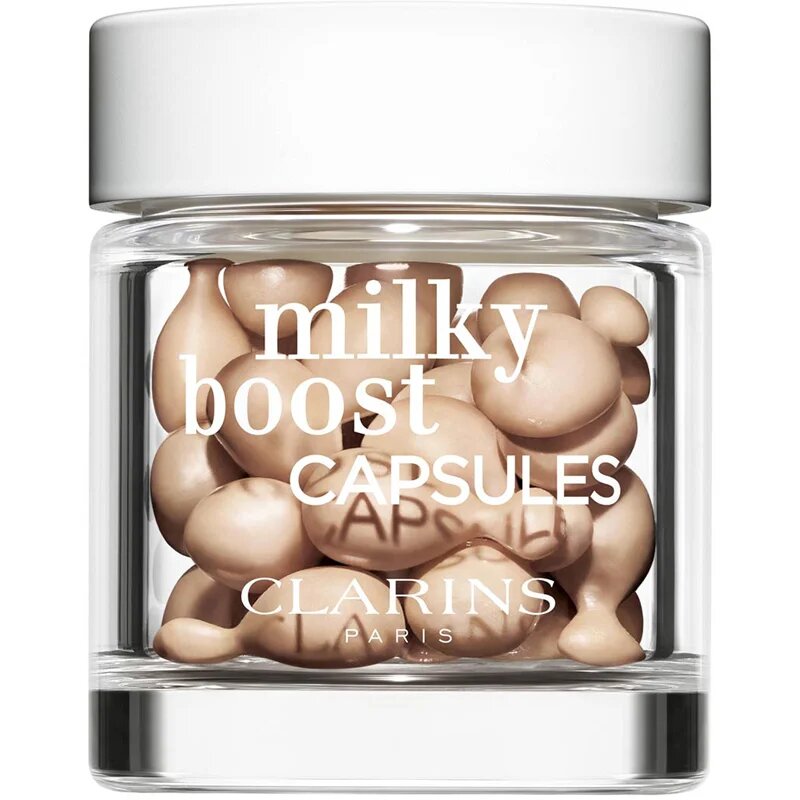 Clarins Milky Boost Capsules posvetlitvena podlaga kapsule odtenek 03 30x0.2 ml