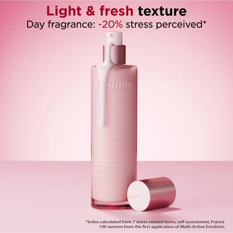Clarins Multi-Active Emulsion emulzija za posvetlitev in zgladitev kože 100 ml