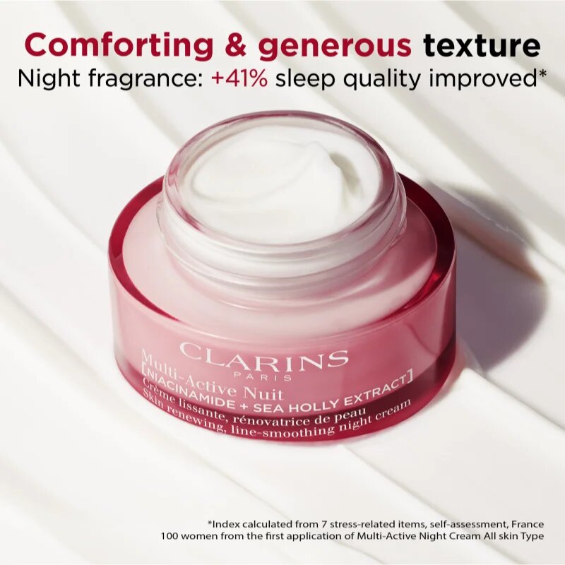Clarins Multi-Active Night Cream Dry Skin obnovitvena nočna krema za suho kožo 50 ml