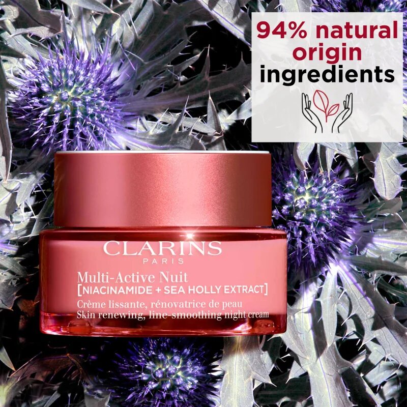 Clarins Multi-Active Night Cream Dry Skin obnovitvena nočna krema za suho kožo 50 ml