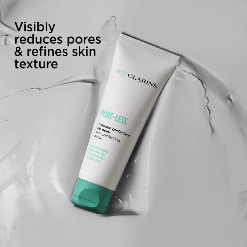 Clarins My Pore-Less Skin Perfecting Mask maska iz ilovice za uravnavanje 50 ml