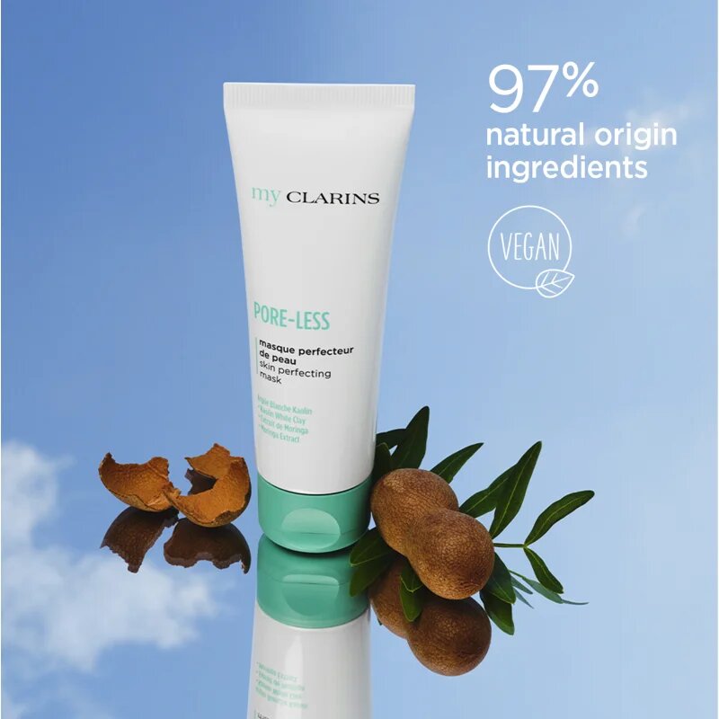 Clarins My Pore-Less Skin Perfecting Mask maska iz ilovice za uravnavanje 50 ml