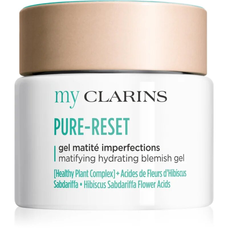 Clarins My Pure-Reset Matifying Hydrating Blemish Gel matirajoči gel za kožo z nepravilnostmi 50 ml