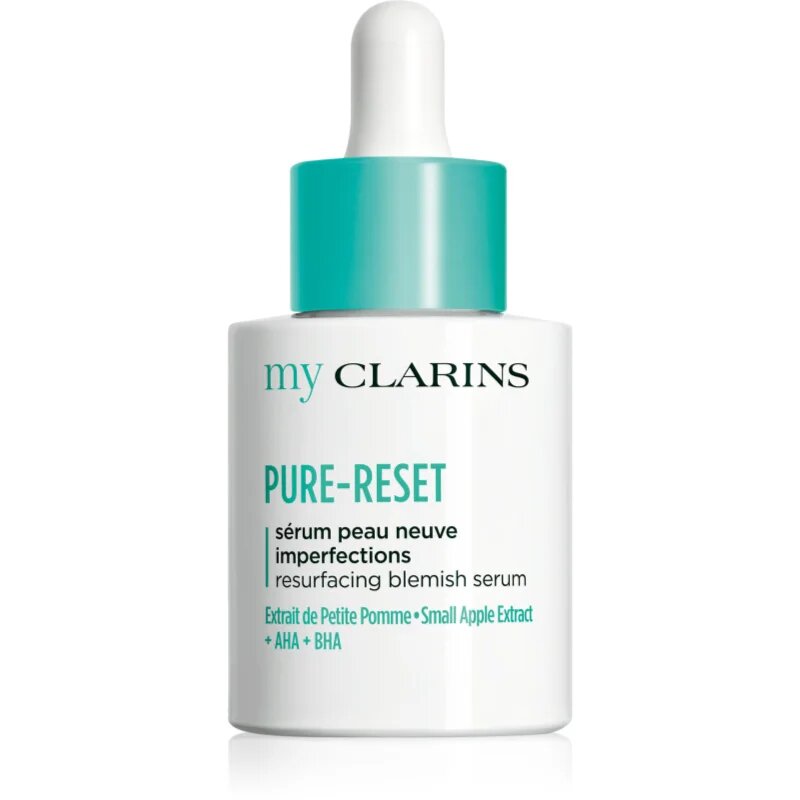 Clarins My Pure-Reset Resurfacing Blemish Serum obnovitveni serum za mastno k aknam nagnjeno kožo 30 ml