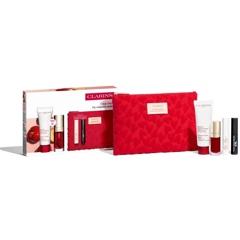 Clarins My Radiance Routine darilni set za lep obraz