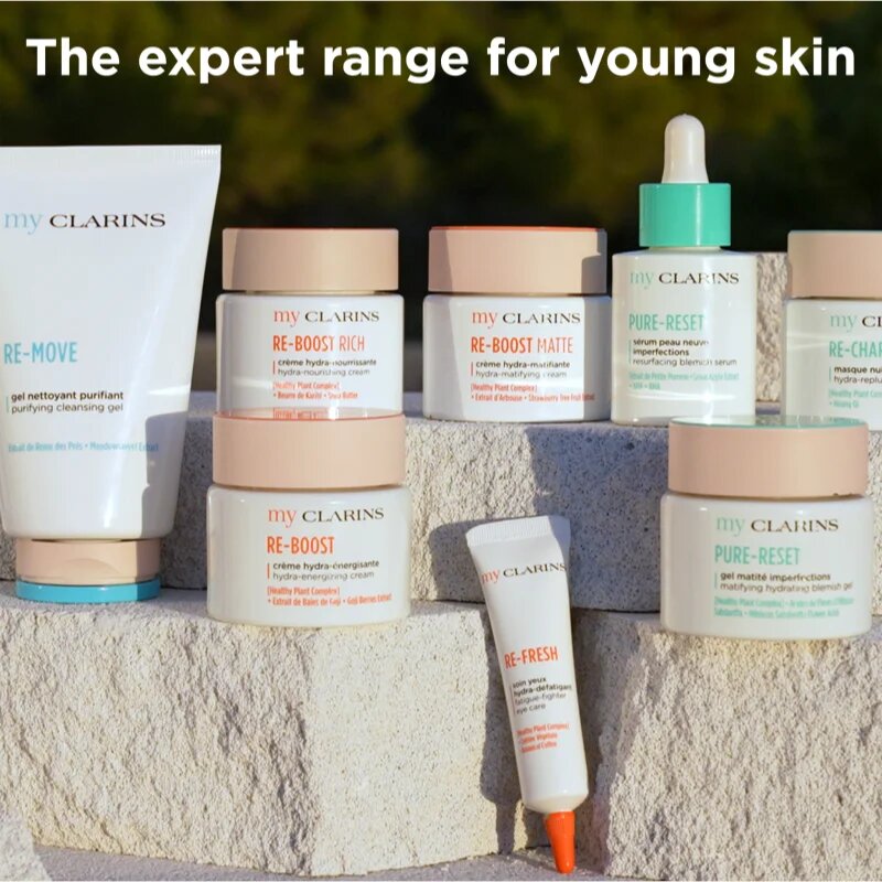 Clarins My Re-Fresh Eye De-Puffer gel za predel okoli oči proti oteklinam in temnim kolobarjem 15 ml