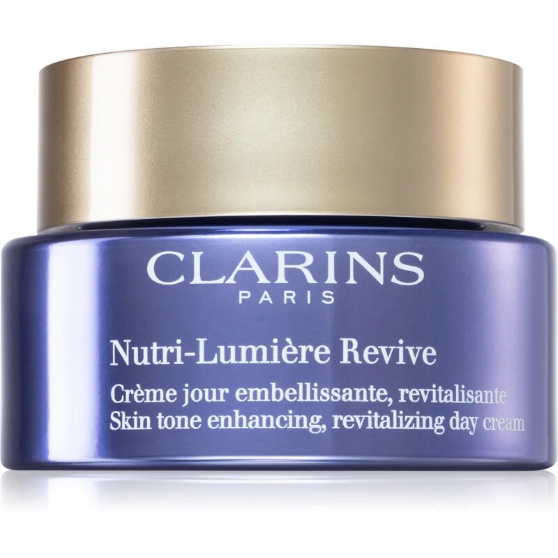 Clarins Nutri-Lumière Revive dnevna revitalizacijska in obnovitvena krema za zrelo kožo 50 ml