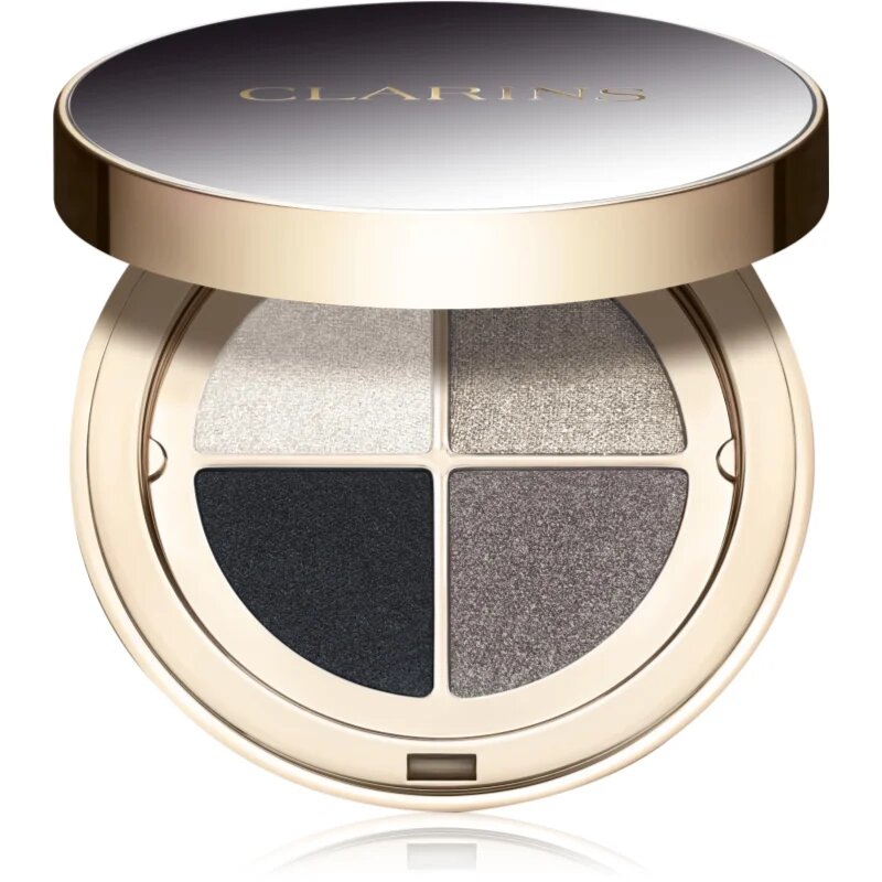 Clarins Ombre 4 Colour Eye Palette paleta senčil za oči za dolgoobstojen učinek odtenek 09 - Onyx Gradation 4.2 g