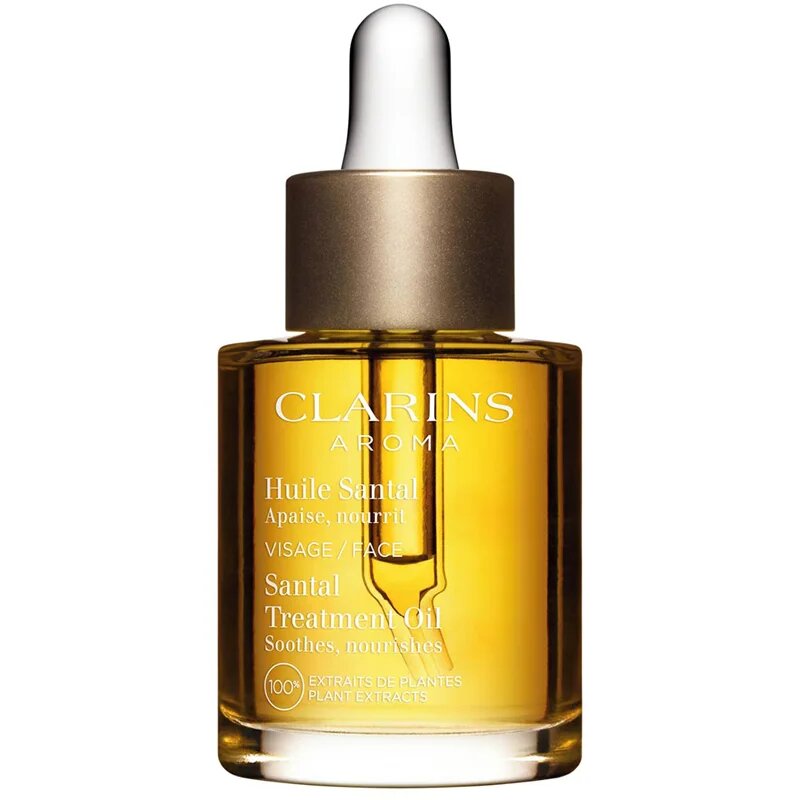 Clarins Santal Treatment Oil pomirjevalno olje za suho kožo 30 ml
