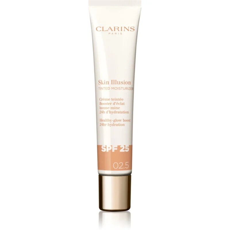Clarins Skin Illusion Tinted Moisturizer tonirana krema SPF 25 odtenek 02 40 ml