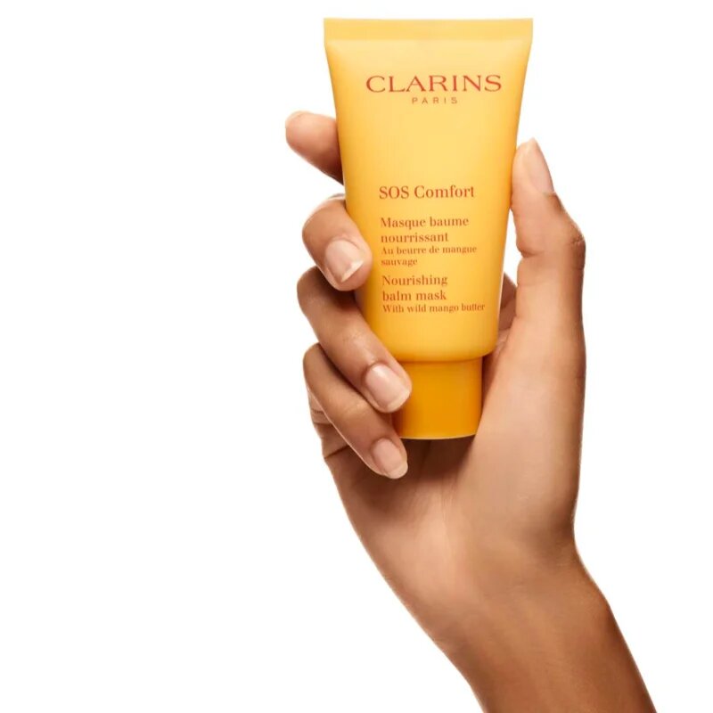 Clarins SOS Comfort Nourishing Balm Mask globinsko hranilna maska 75 ml