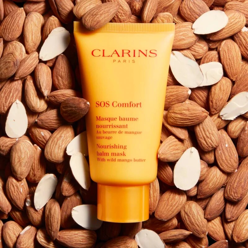 Clarins SOS Comfort Nourishing Balm Mask globinsko hranilna maska 75 ml