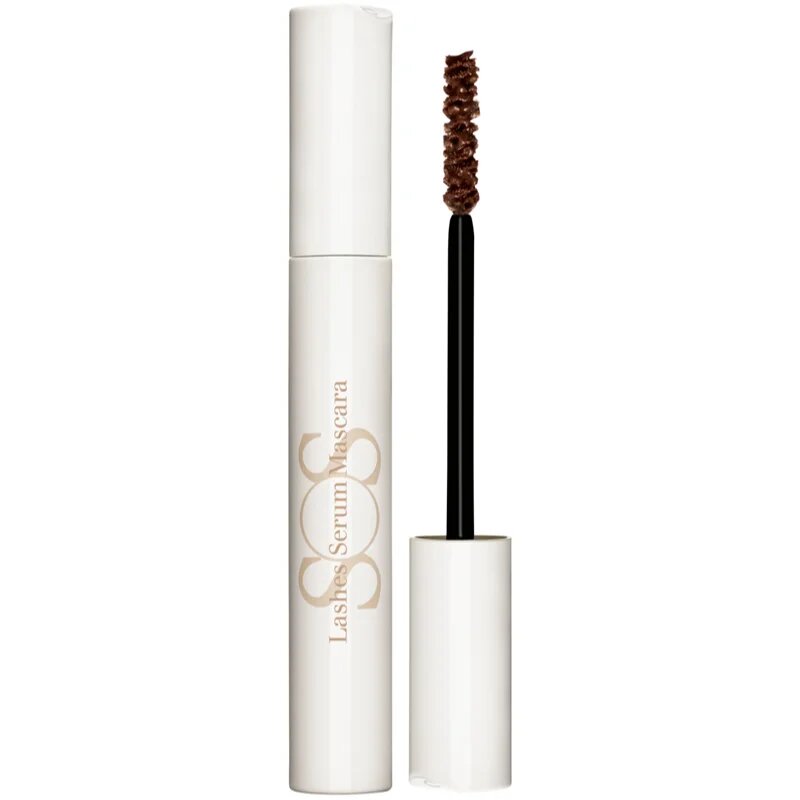 Clarins SOS Lashes Serum Mascara hranilna maskara za podaljšanje in volumen trepalnic 8 ml