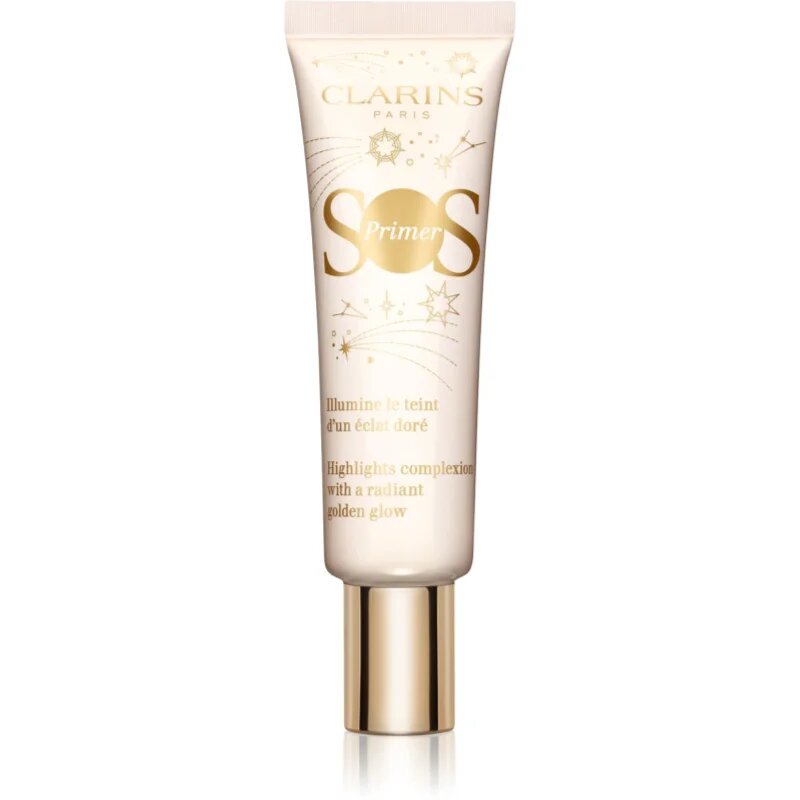 Clarins SOS Primer Gold Glow posvetlitvena podlaga za ličila (primer) 30 ml