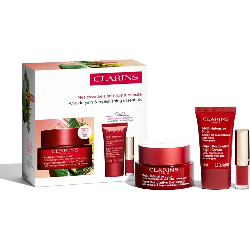 Clarins Super Restorative Collection darilni set za zrelo kožo