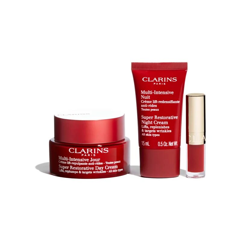 Clarins Super Restorative Collection darilni set za zrelo kožo