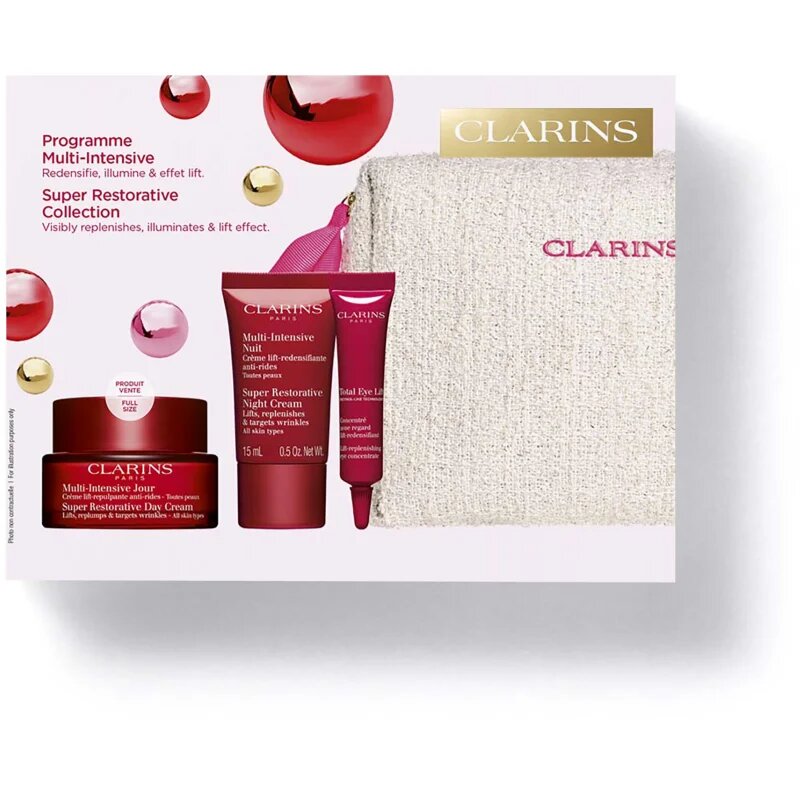 Clarins Super Restorative Collection darilni set za zrelo kožo