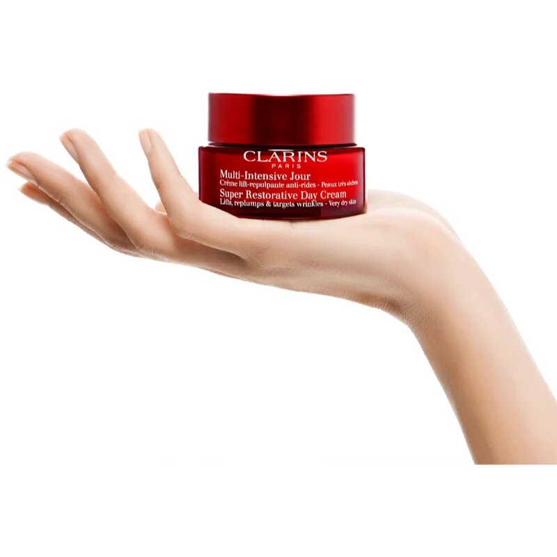 Clarins Super Restorative Day Cream dnevna krema za suho do zelo suho kožo 50 ml