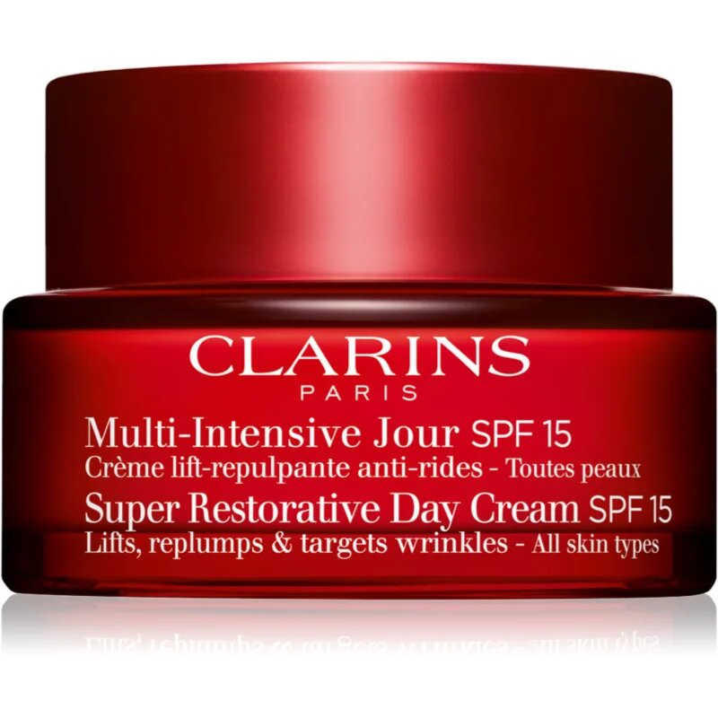 Clarins Super Restorative Day Cream SPF 15 pomlajevalna dnevna krema SPF 15 50 ml