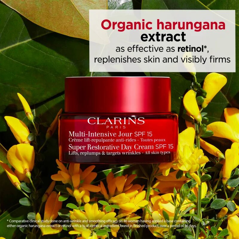 Clarins Super Restorative Day Cream SPF 15 pomlajevalna dnevna krema SPF 15 50 ml