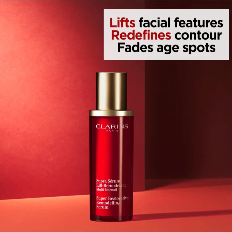 Clarins Super Restorative Remodelling Serum serum za preoblikovanje obraza za ženske 50 ml