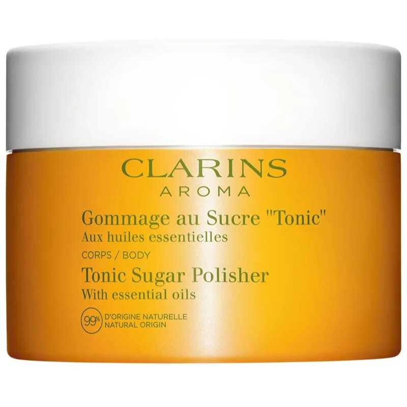 Clarins Tonic Sugar Polisher posvetlitveni piling z revitalizacijskim učinkom 250 g