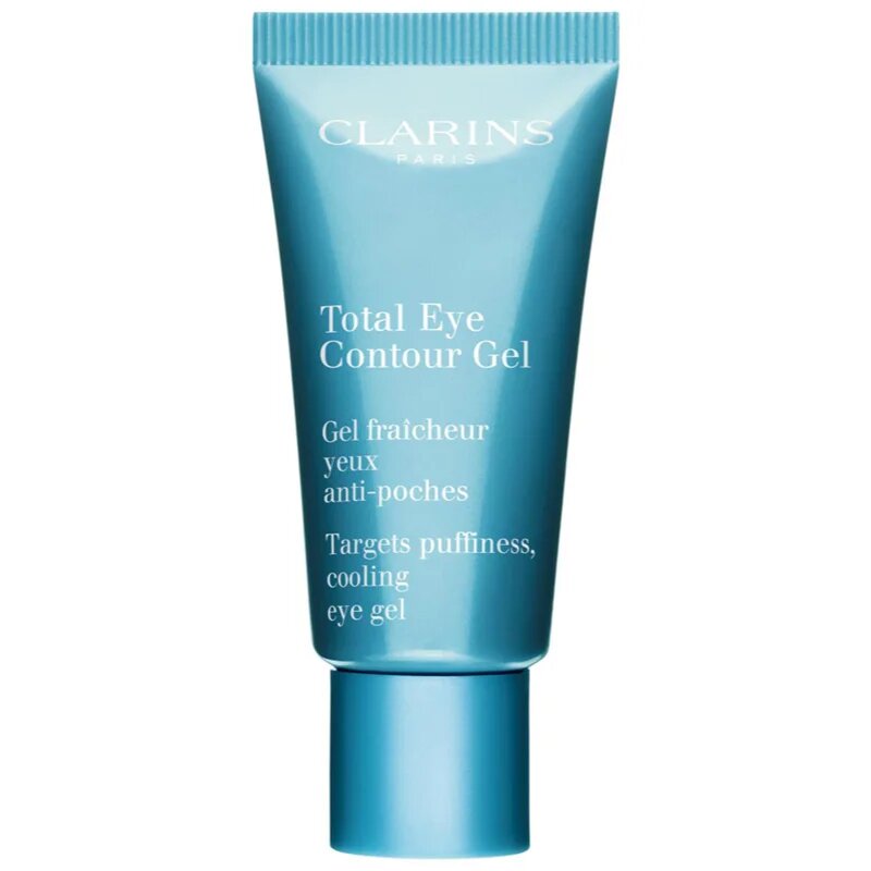 Clarins Total Eye Contour Gel osvežilna gelasta krema proti temnim kolobarjem 20 ml