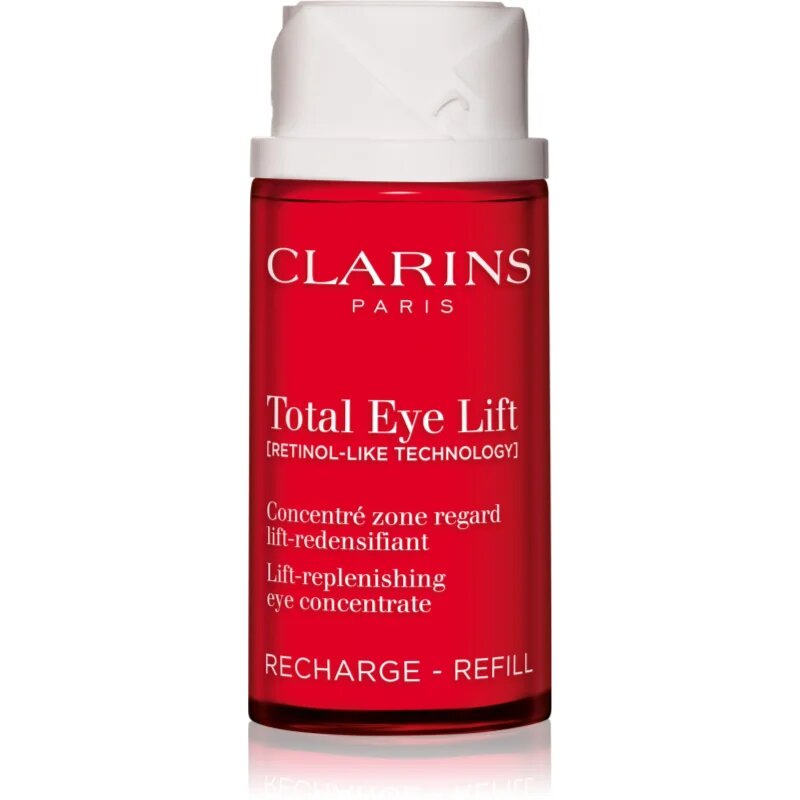 Clarins Total Eye Lift krema proti gubam za predel okoli oči nadomestno polnilo 15 ml