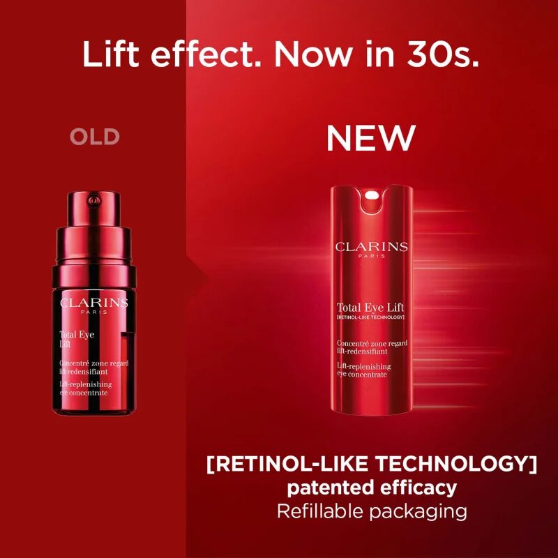 Clarins Total Eye Lift krema za predel okoli oči proti gubam 15 ml