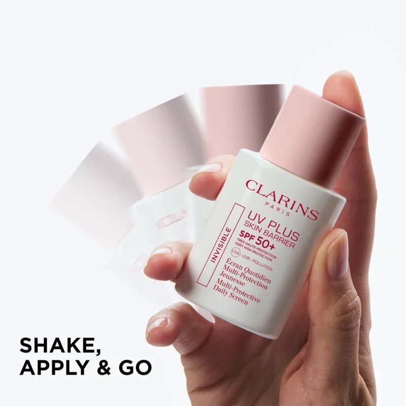 Clarins UV Plus Translucent SPF50 krema za sončenje za obraz SPF 50 30 ml