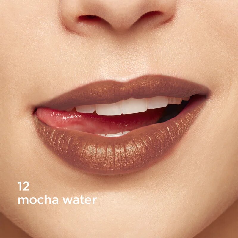Clarins Water Lip Stain mat sijaj za ustnice z vlažilnim učinkom odtenek 12 Mocha Water 7 ml