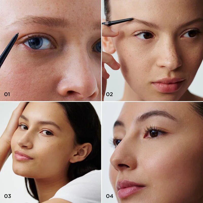 Clarins Wonder Define Eyebrow Pencil svinčnik za obrvi s čopičem odtenek 01 ash blonde 0.06 g