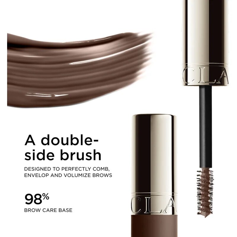 Clarins Wonder Sculp Eyebrow Gel toniran gel za obrvi odtenek 03 warm brown 5 ml