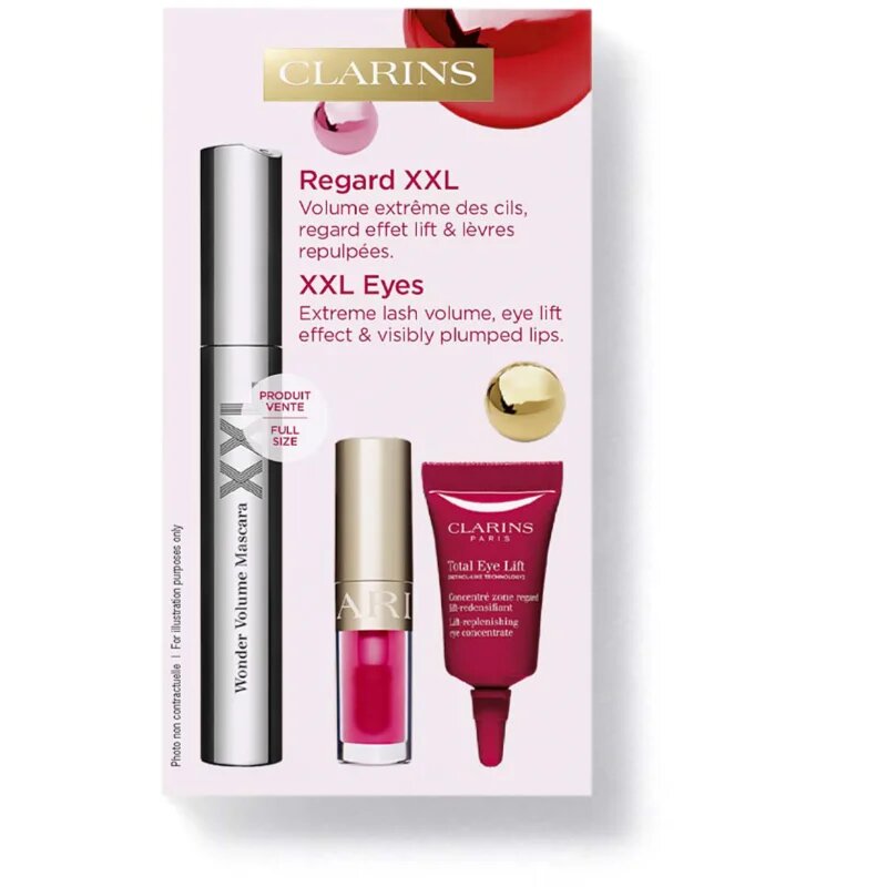 Clarins XXL Eyes darilni set