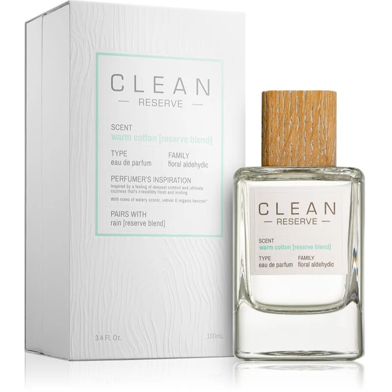CLEAN Reserve Warm Cotton parfumska voda za ženske 100 ml
