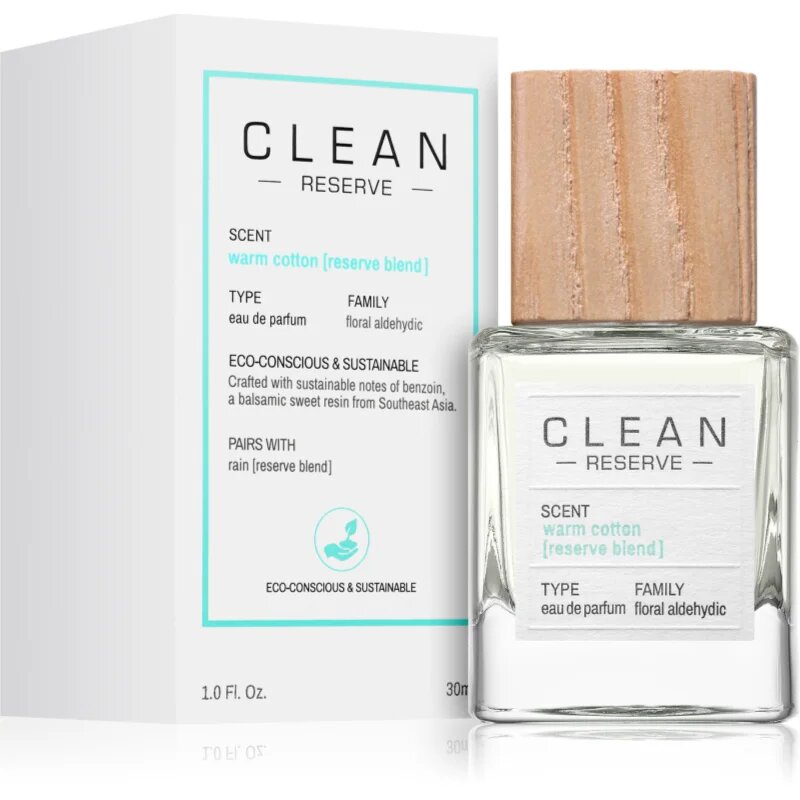 CLEAN Reserve Warm Cotton parfumska voda za ženske 30 ml
