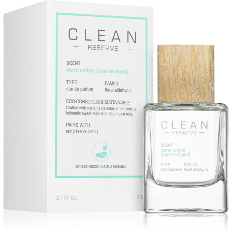 CLEAN Reserve Warm Cotton parfumska voda za ženske 50 ml