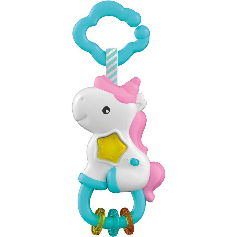 Clementoni Baby Magic Unicorn - Light & Melodies elektronska ropotuljica 1 kos