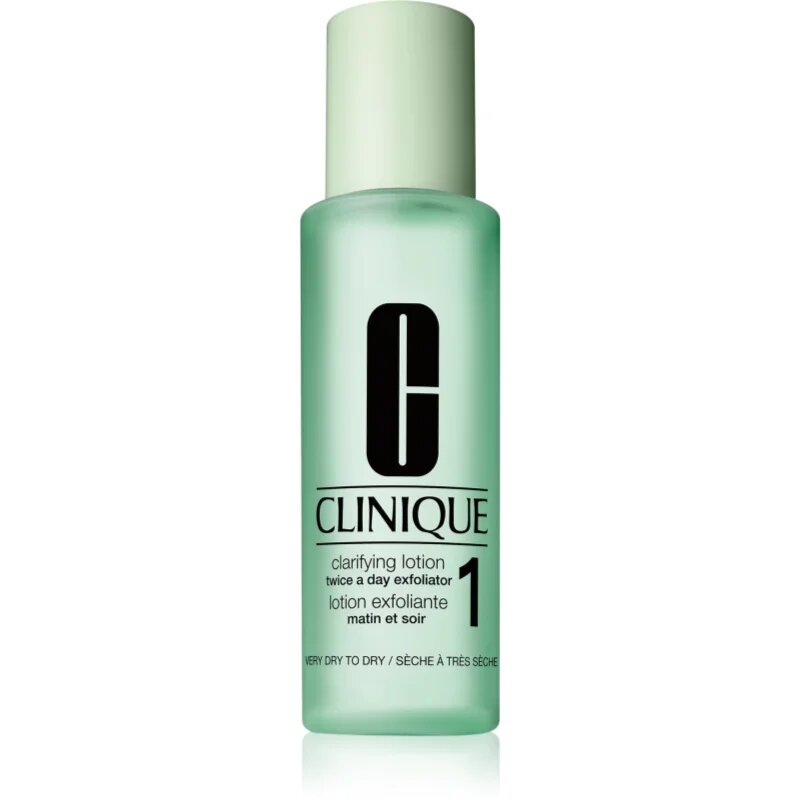 Clinique 3 Steps Clarifying Lotion 1 tonik za suho do zelo suho kožo nadomestno polnilo 200 ml