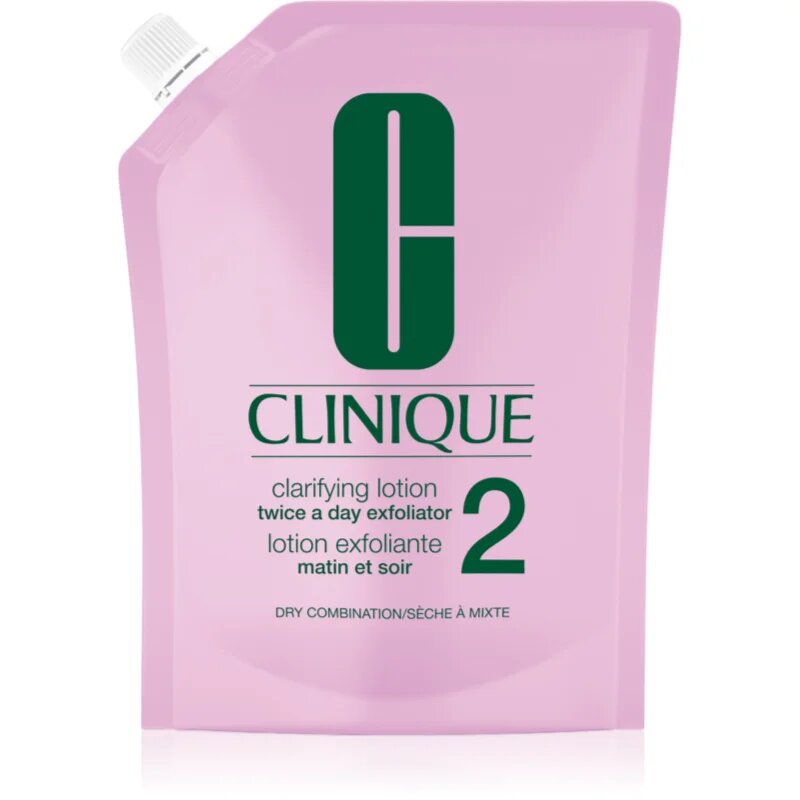 Clinique 3 Steps Clarifying Lotion 2 tonik za suho in mešano kožo nadomestno polnilo 400 ml