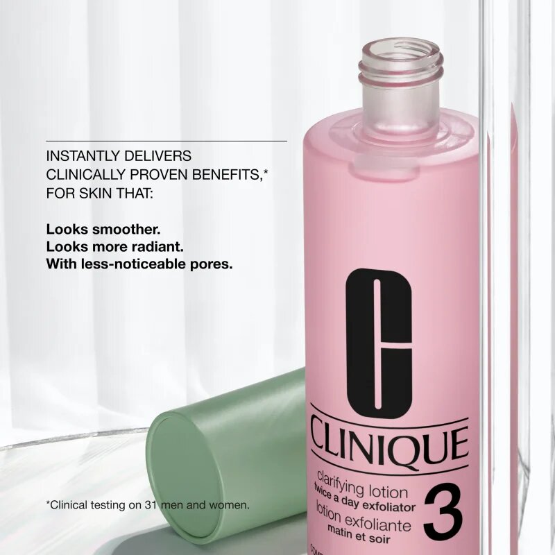 Clinique 3 Steps Clarifying Lotion 3 tonik za mastno in mešano kožo 400 ml