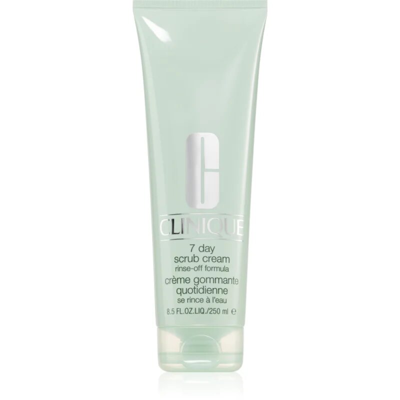 Clinique 7 Day Scrub Cream Rinse-Off Formula čistilni piling za vsakodnevno uporabo 250 ml
