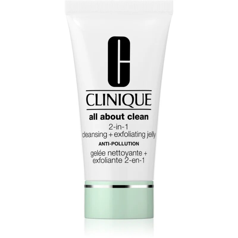 Clinique All About Clean™ 2-in-1 Cleansing + Exfoliating Jelly eksfoliacijski čistilni gel 150 ml