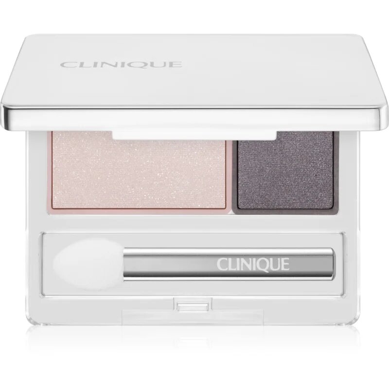 Clinique All About Shadow™ Duo duo senčila za oči odtenek Duo Uptown/Downtown - Shimmer/Matte 1.7 g