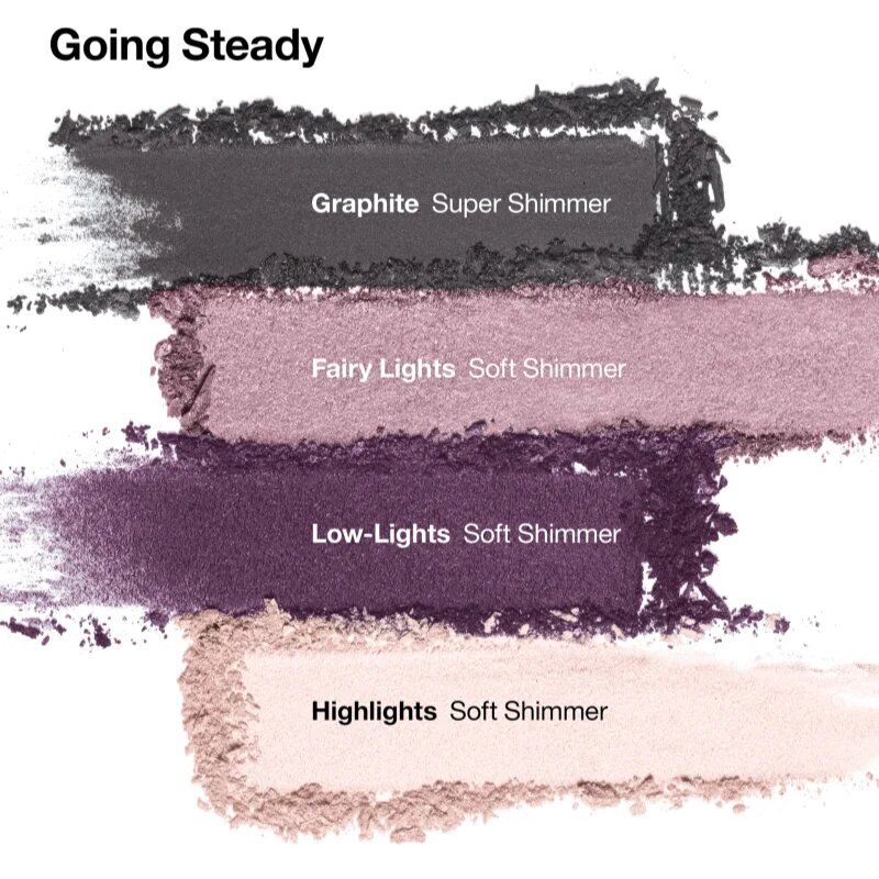 Clinique All About Shadow™ Quad paleta senčil za oči odtenek Going Steady - Shimmer 33 g